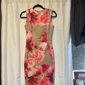 Calvin Klein fitted dress